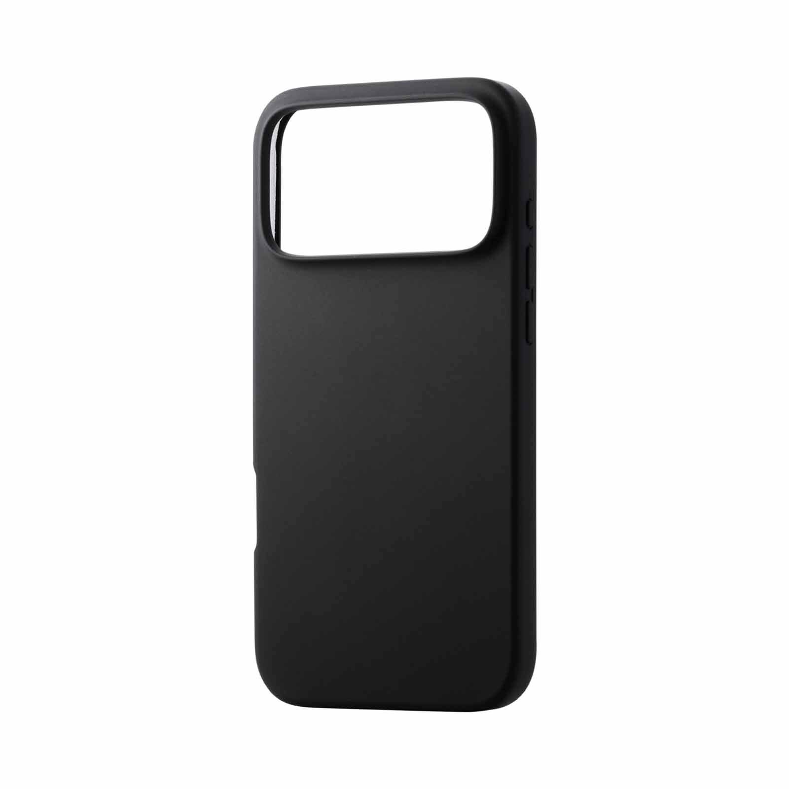 ELECOM Iphone 17 Pro Max Hybrid Case Silicone Color Type PM-A25DHVSCCBK-image 1