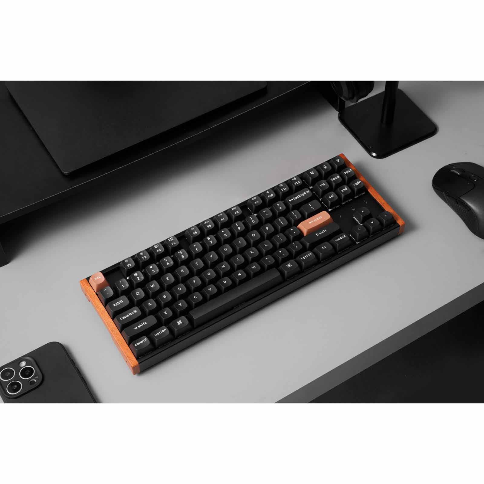 KEYCHRON K8 He 80%tkl, 87 Key, Black Full Assembled, Rgb, Hot-swap, Hall Effect Keyboard - Special Ed. KYCN-K8H-F1-image 11