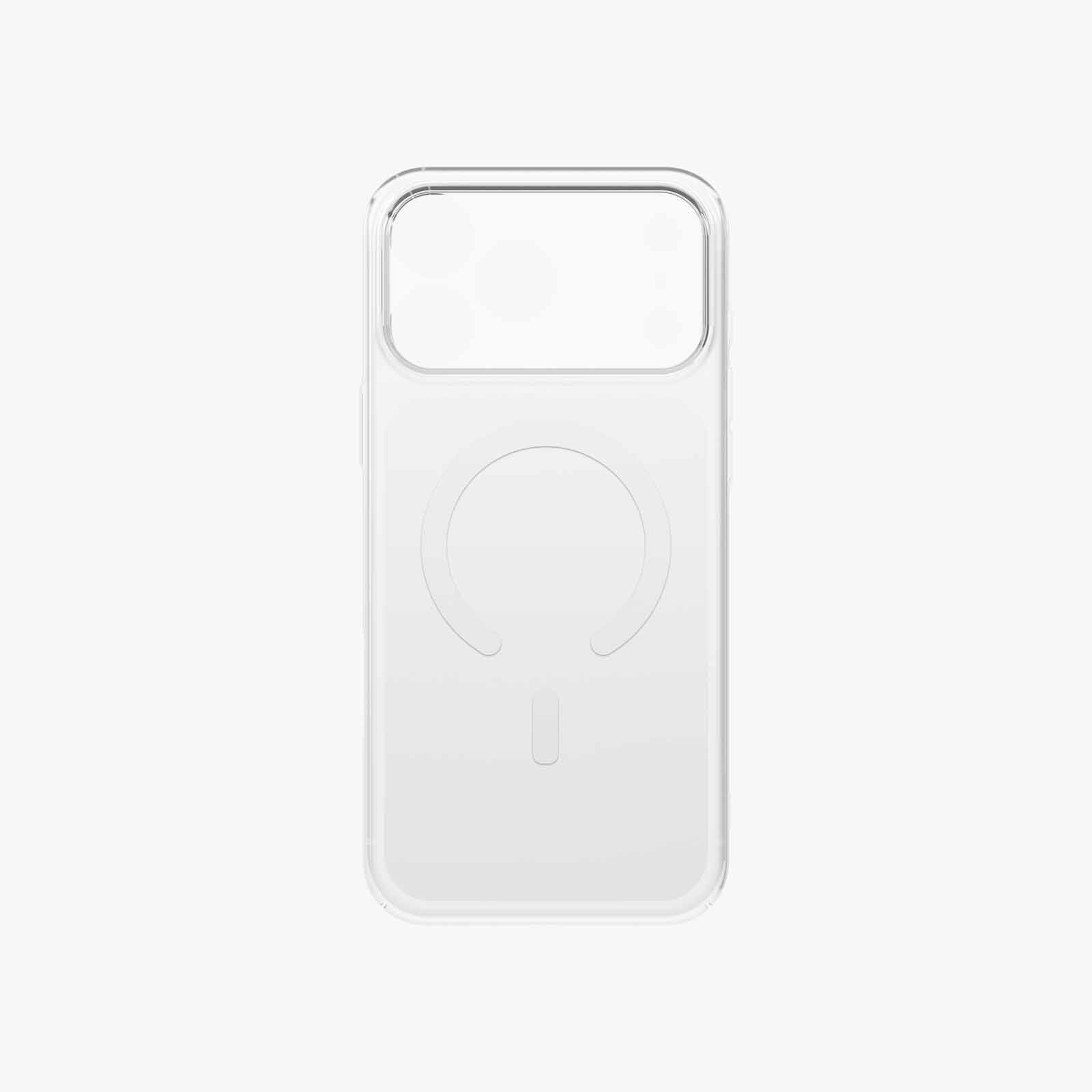 UNIQ Iphone 17 Pro Max (2025) 6.9 Magclick Charging Airsuit - Glossy Clear/white UNIQ-IP6.9P(2025)-ASMGCLRW-image 1