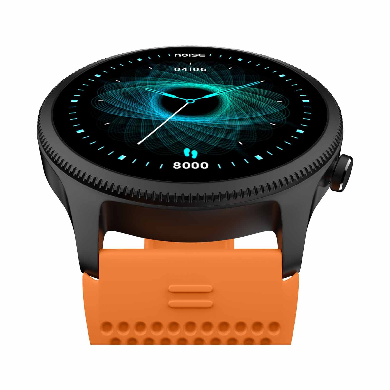 NOISE Noisefit Halo Smartwatch - Fiery Orange WRB-SW-HALO-STD-ORNG_BLK-image 6