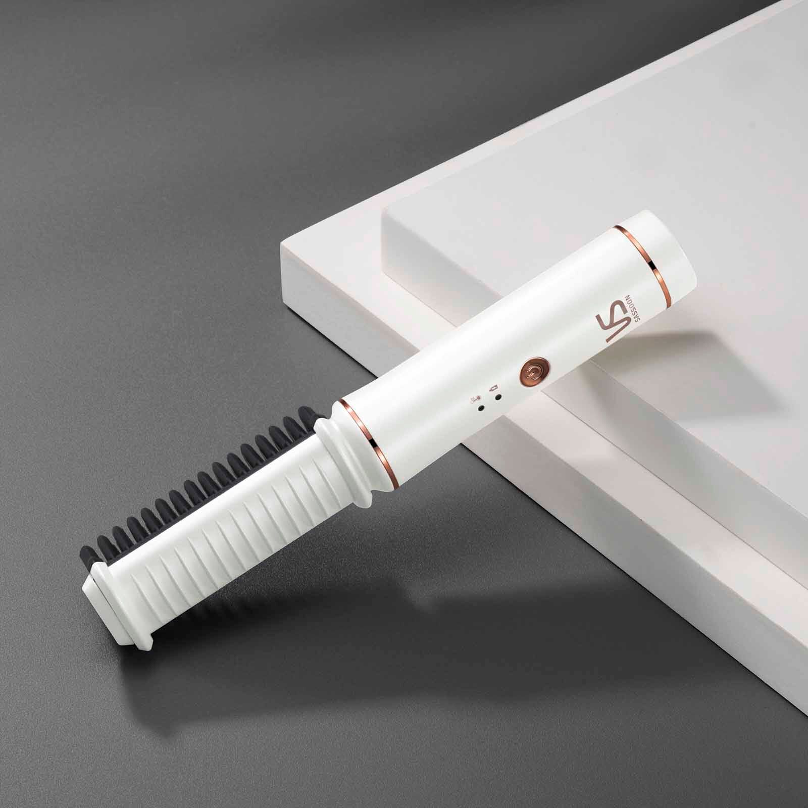 VS Rechargeable Hot Brush - White VSU-0210WH-image 5