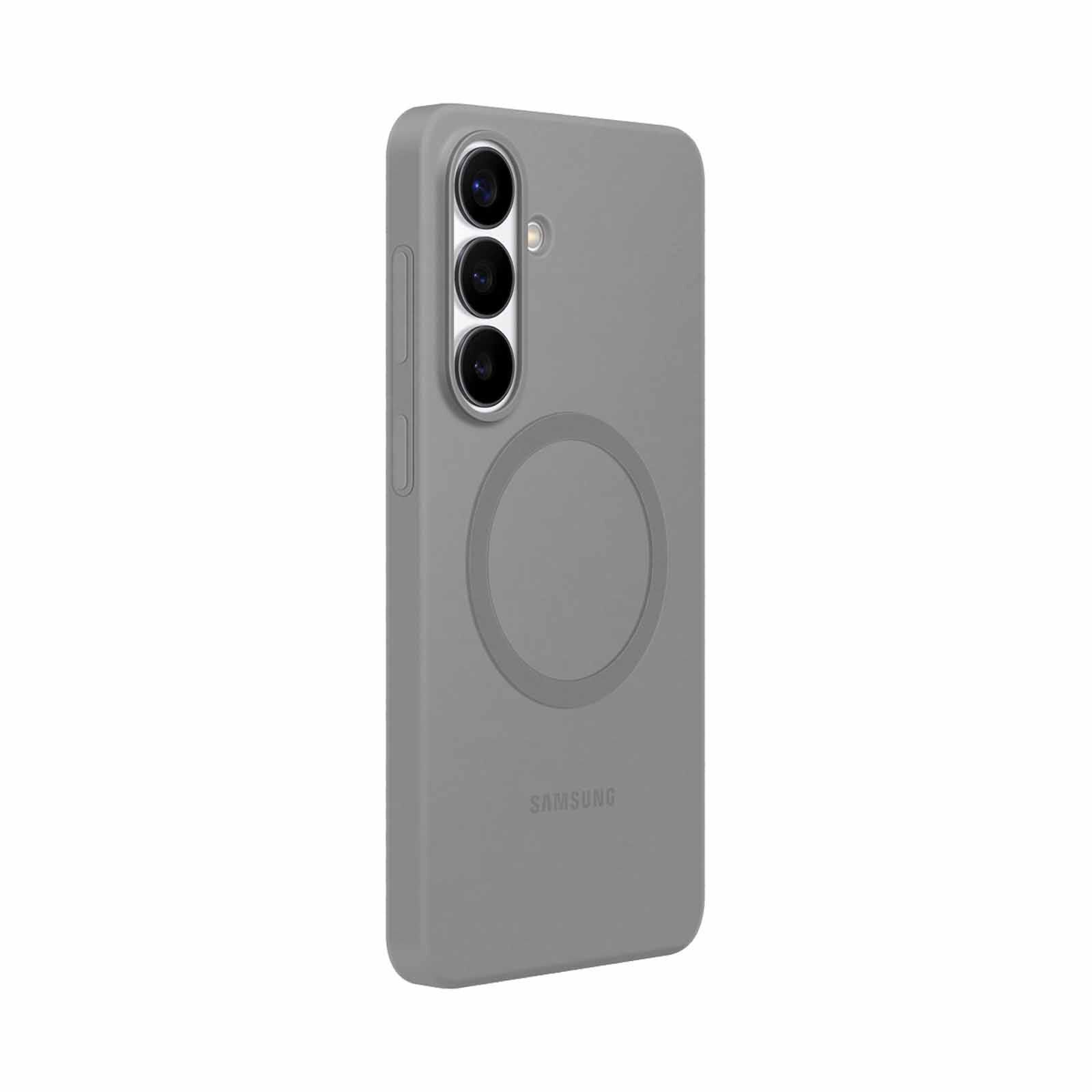 SAMSUNG Galaxy S26+ Silicone Magnet Case Gray EF-ES947CJEGWW-image 5