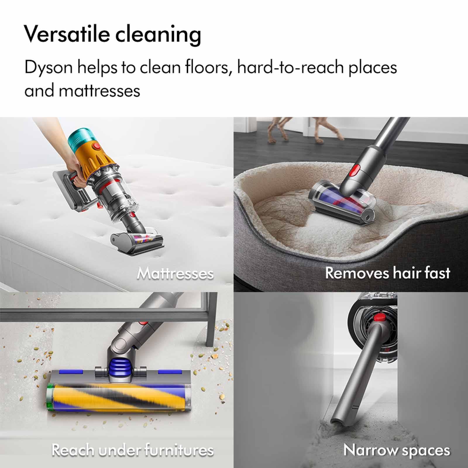 DYSON V12 Detect Slim Submarine (hepa) Wet And Dry Vacuum Cleaner (yellow/nickel) (626452-01) SV46V12S-DTSLIM SUBMARINE HEPA-image 6