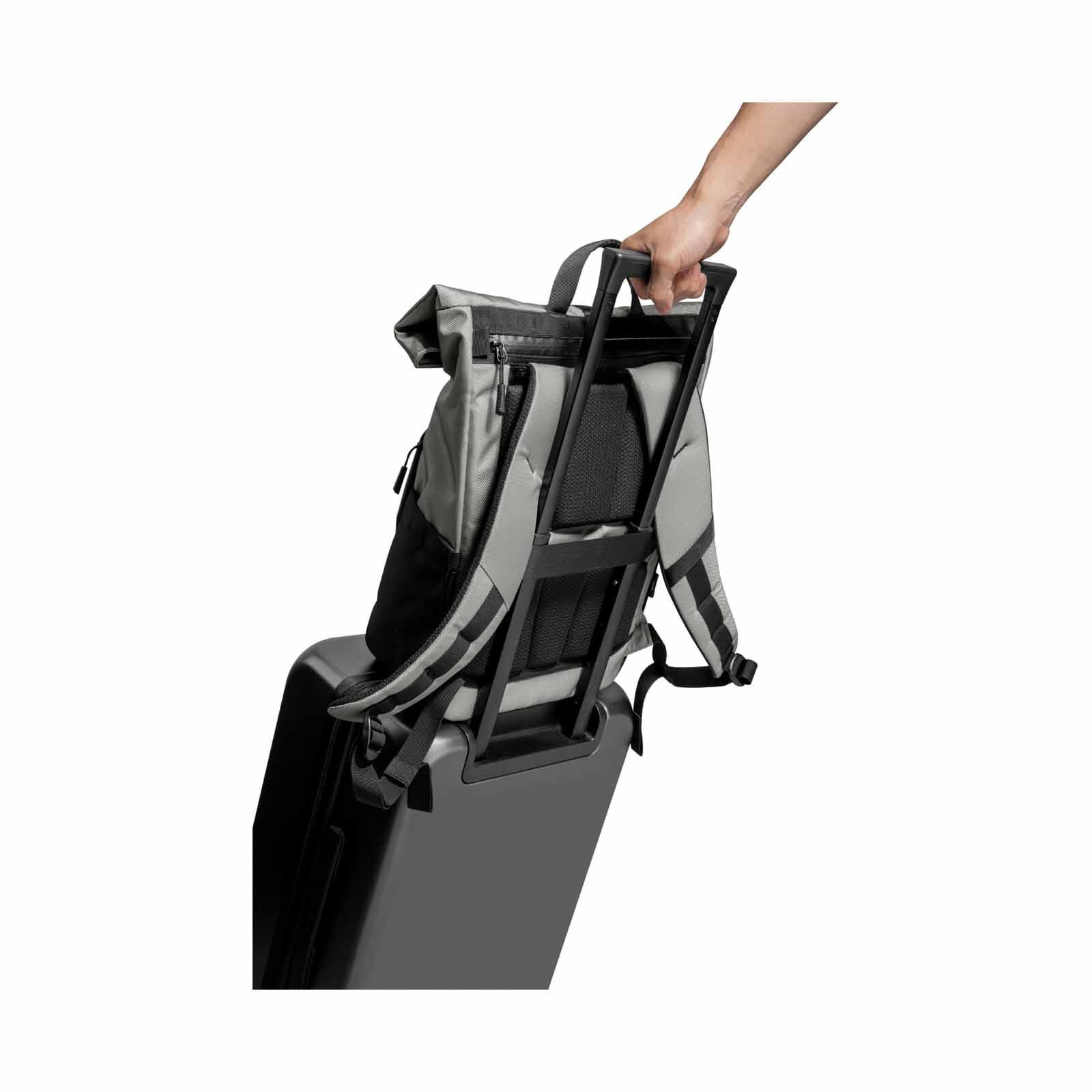 TOMTOC Navigator-t61 Rolltop Backpack - Gray T61M1G1-image 11