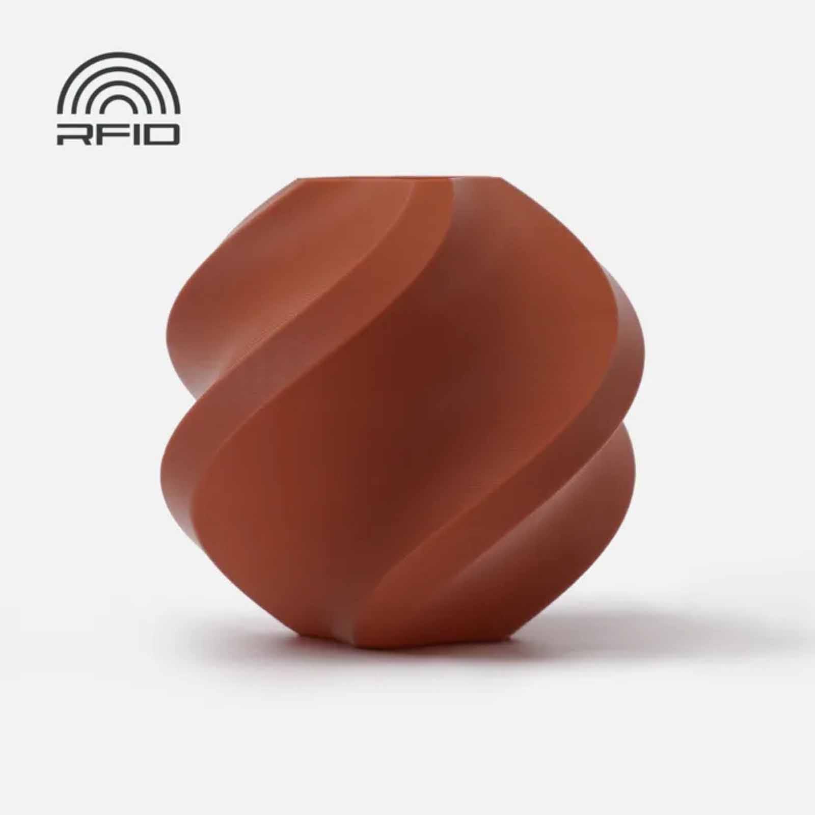 BAMBU LAB Pla Basic - Brown - With Reusable Spool BAM-A00-N0-1.75-1000-SPL