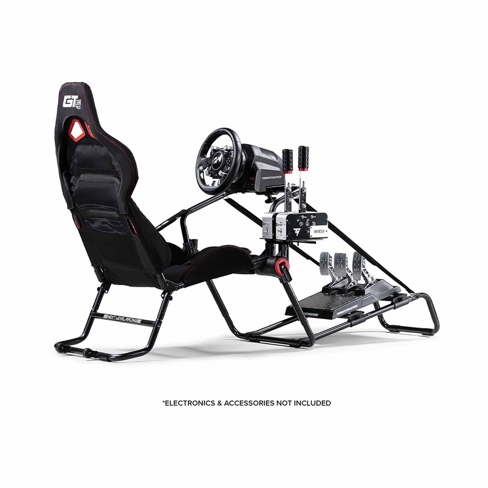 NEXTLVLRAC Nlr Gt Lite Pro Folding Cockpit - Black NLR-S031-image 7