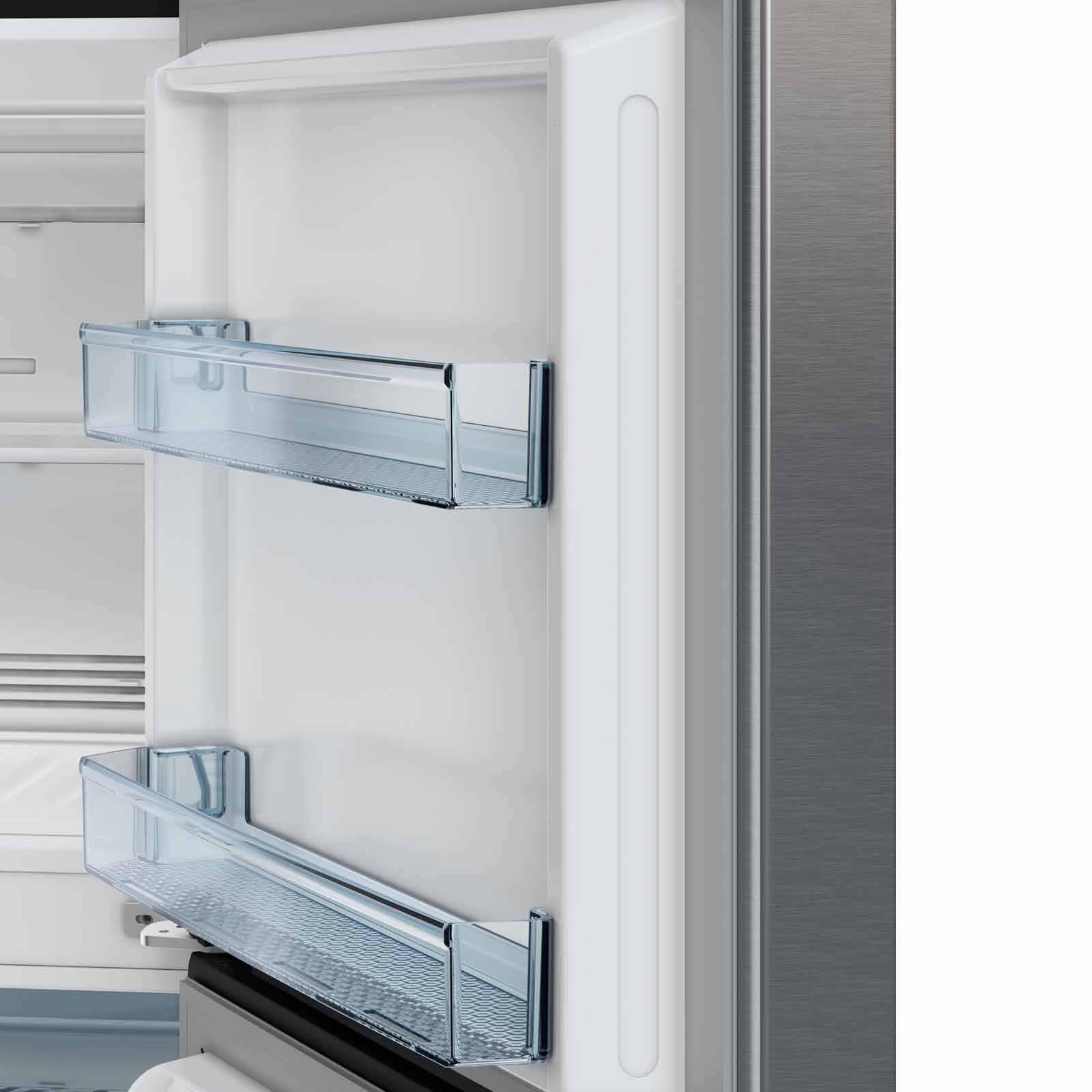 HITACHI 2 Door Top Freezer Fridge - Inox (257l) HRTN5275MF1XSG-image 7