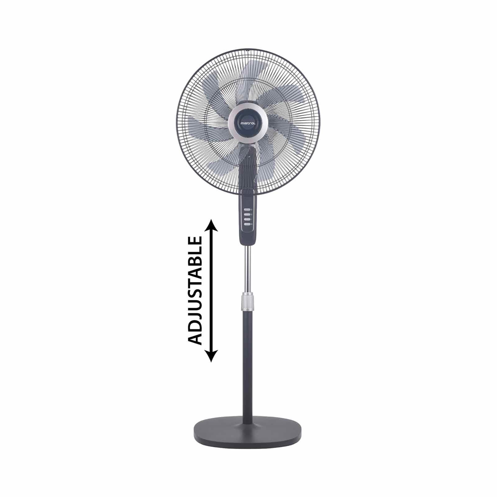 MISTRAL 18 In Dc Stand Fan (black) MSF1842D-BK-image 1