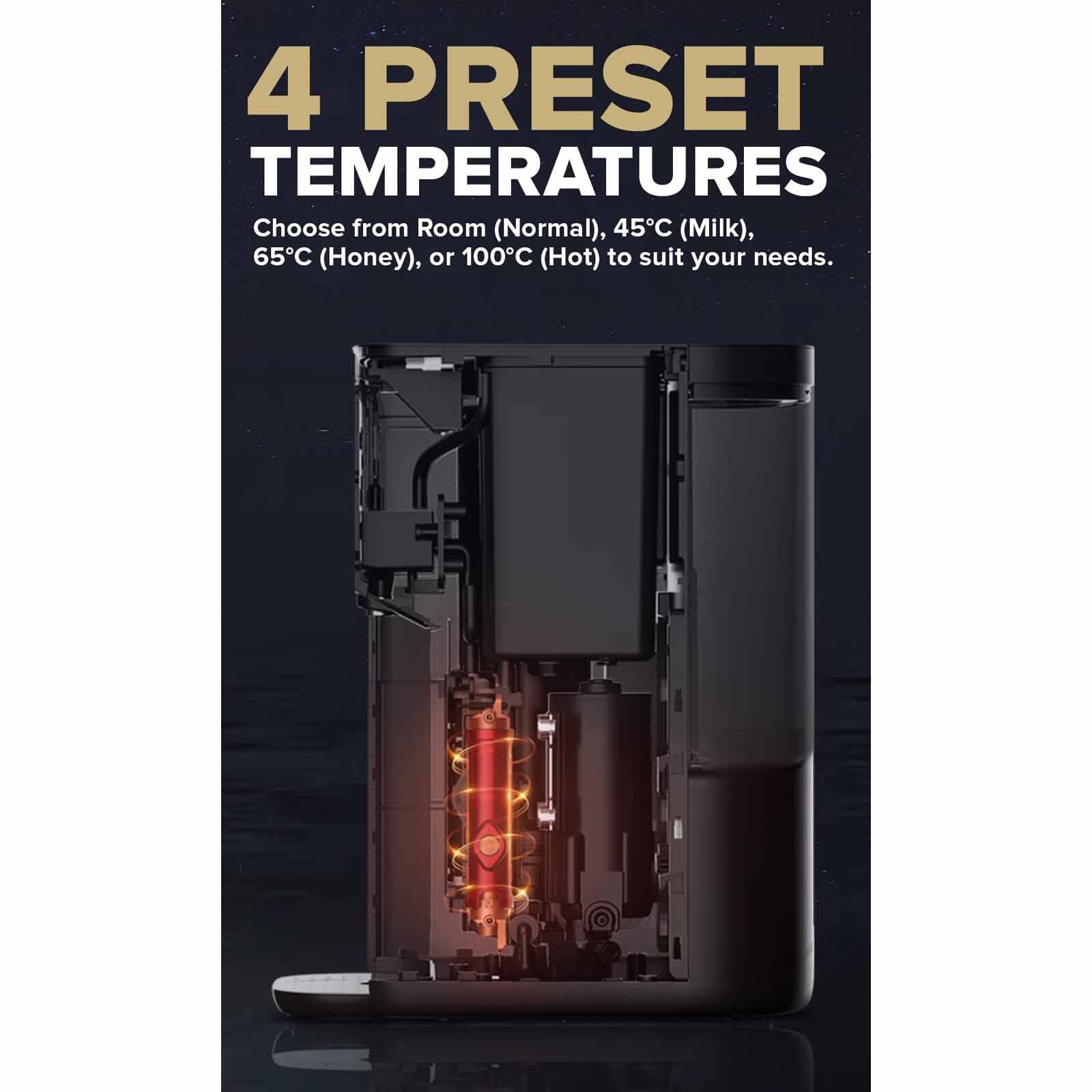 CORNELL Water Purifier Ro 7 Pro (4.0l) - Black CRO7PRO-image 3