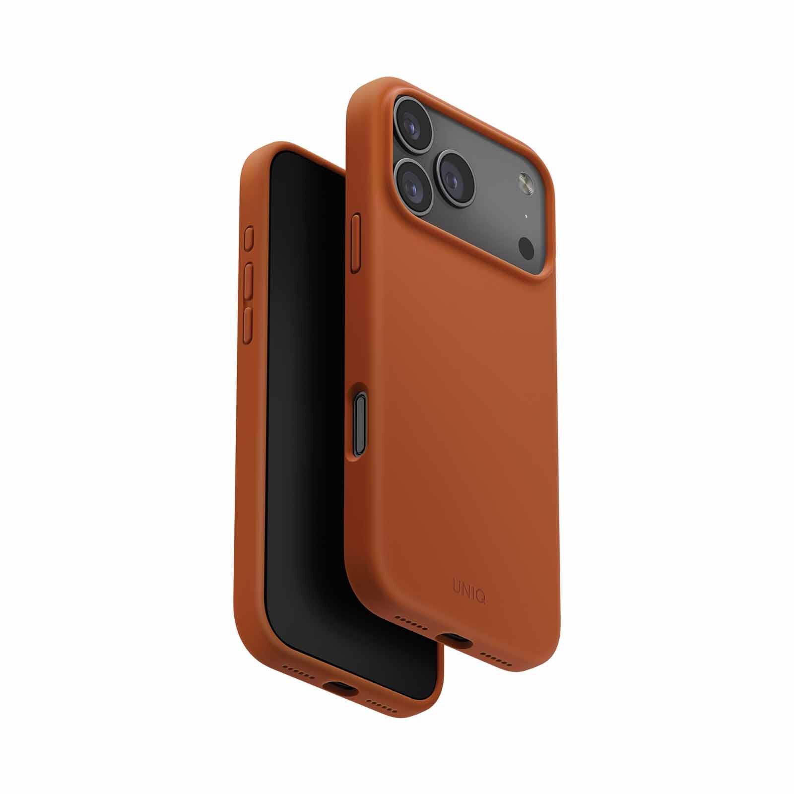 UNIQ Hybrid Iphone 17 Pro Max (2025) 6.9 Magclick Charging Lino - Sunset Orange UNIQ-IP6.9P(2025)-LINOMSORG-image 2