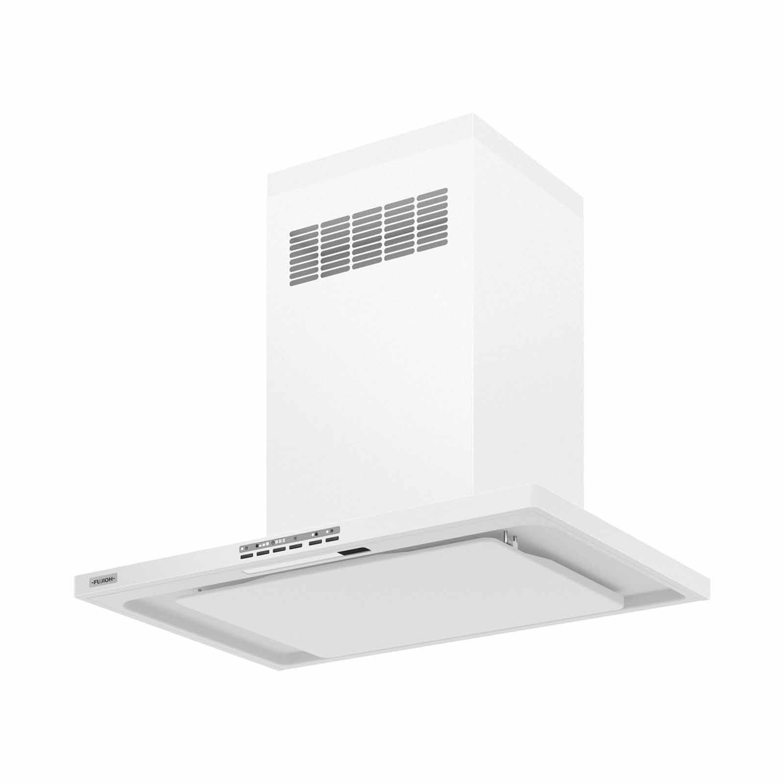 FUJIOH 90cm Made In Japan Patented Oil Smasher Chimney Hood - Texture White (exclude Installation) FR-CL1890 R XW-image 3