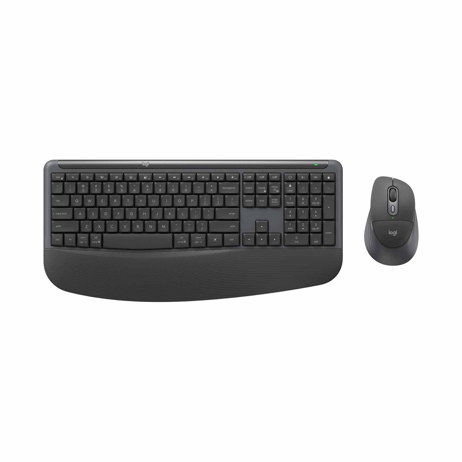 LOGITECH Logi Signature Comfort Plus Mk880 Wireless Combo Graphite 920-014020-image 1