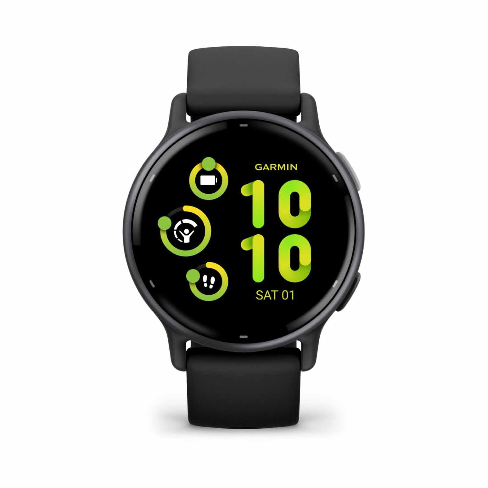 GARMIN Vivoactive 5, Gps, Wifi, Black/slate, Sea/kor GM-010-02862-5A-image 1