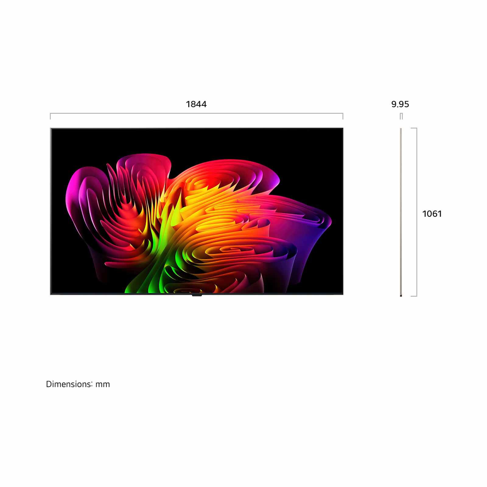 LG 83 In 4k Oled Ai Tv OLED83W6PSA.ATC-image 3
