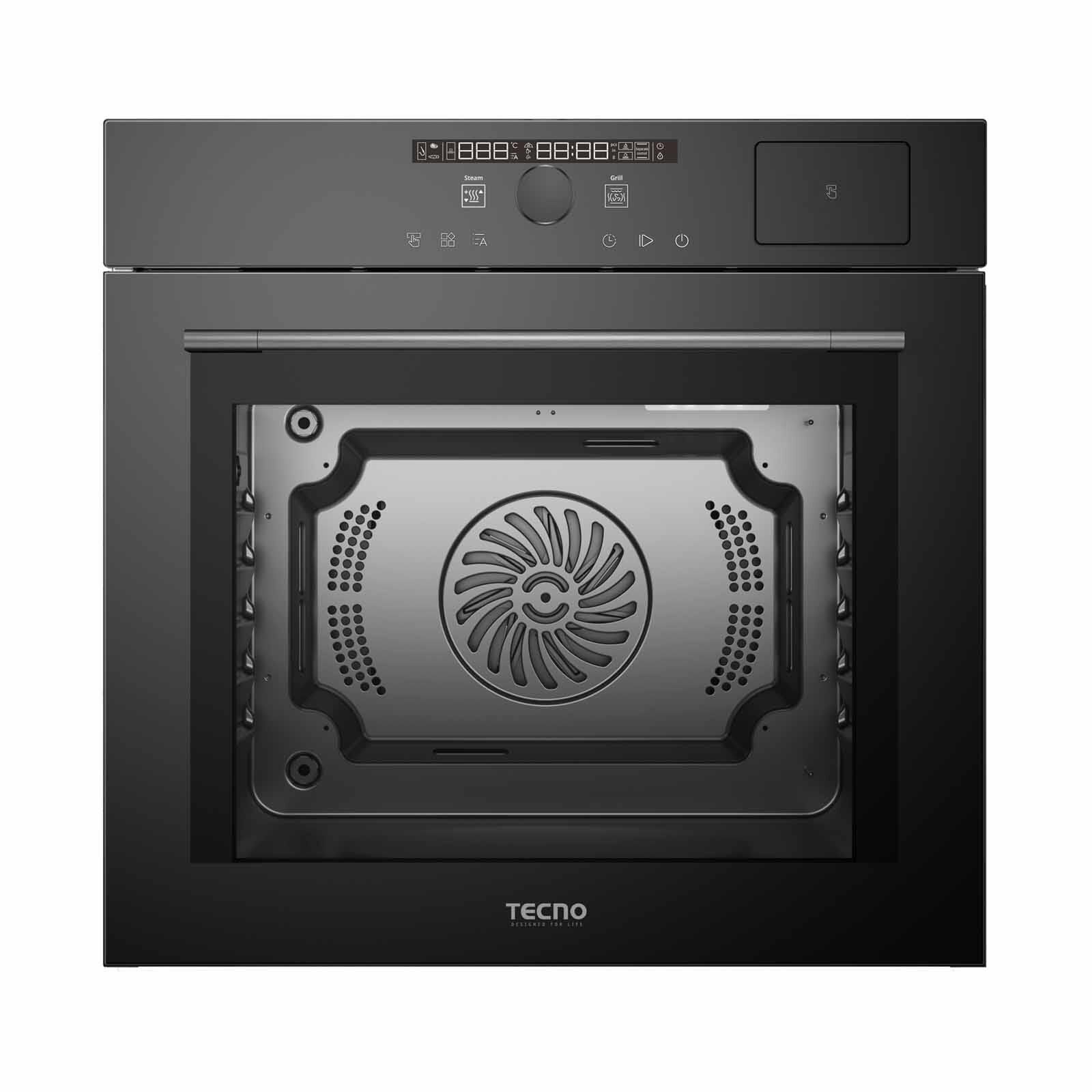 TECNO Built-in Steam Oven (70l) (exclude Installation) TBO650STM BK-BK-image 1