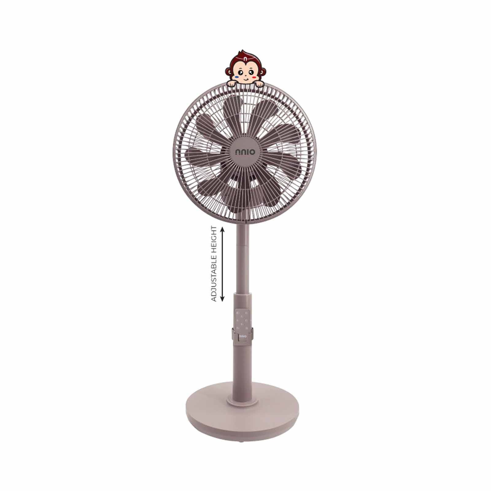 NNIO 12 In Bldc Air Circulator With Remote Control EZ99