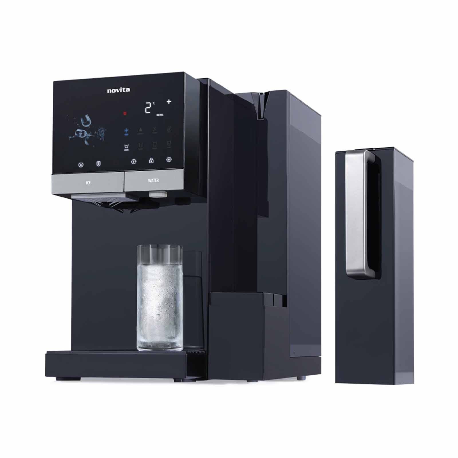 NOVITA Instant Hot/cold Dispenser With Ice Maker - Cool Black Hydroplus P9+ HYDROPLUS - BLACK-image 5