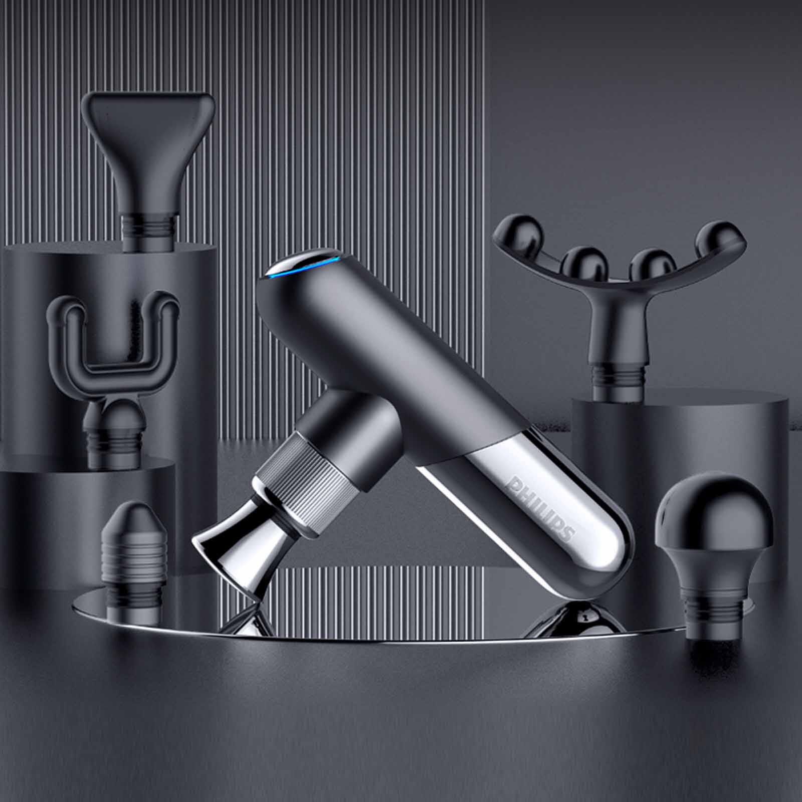 PHILIPS Sports Mini Massage Gun - Black PPM7501BK/97-image 1