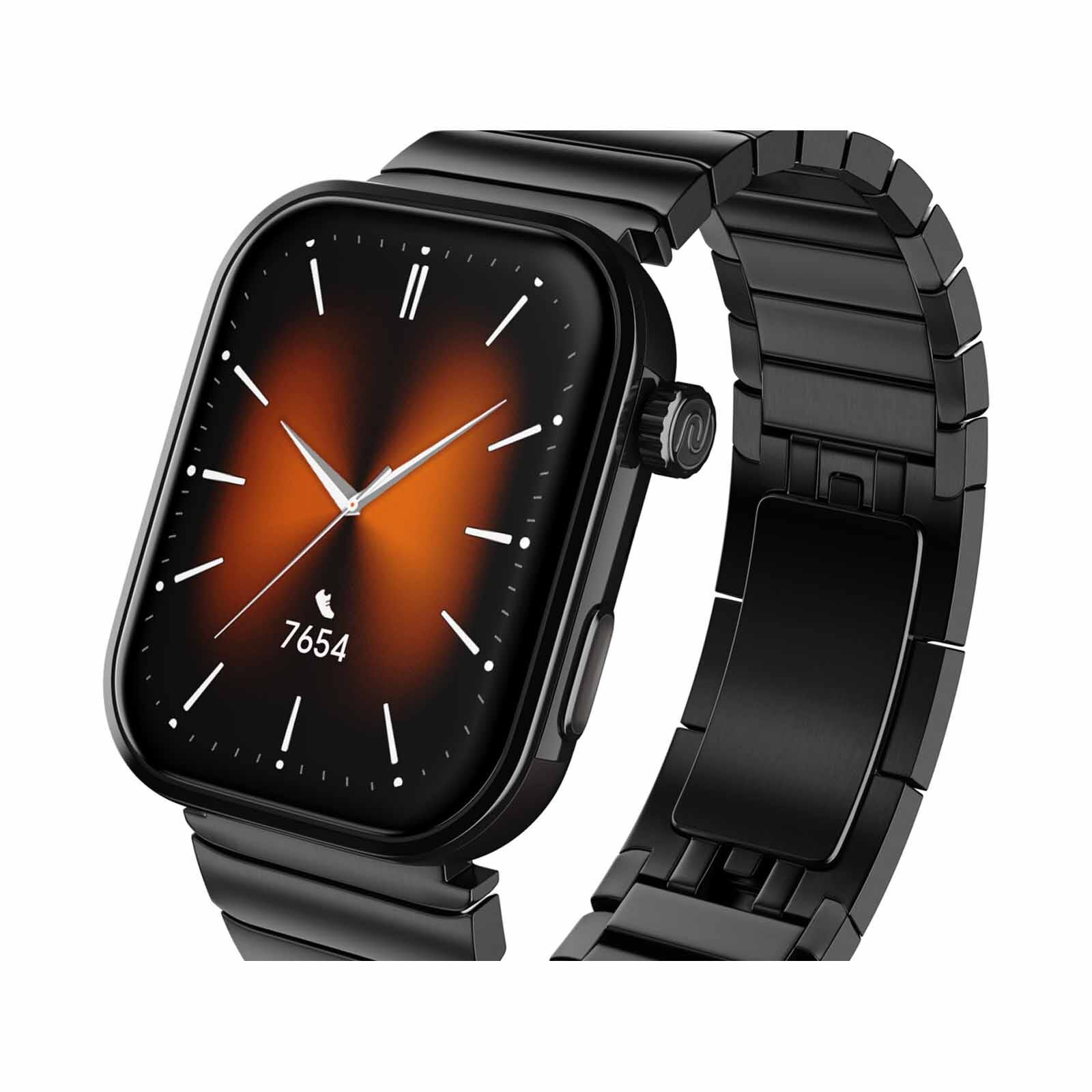 NOISE Colorfit Pro 6 Max Smartwatch - Chrome Black WRB-SW-CFPRO6MAX-GLOSSYMTL-GMTL_BLK-image 2