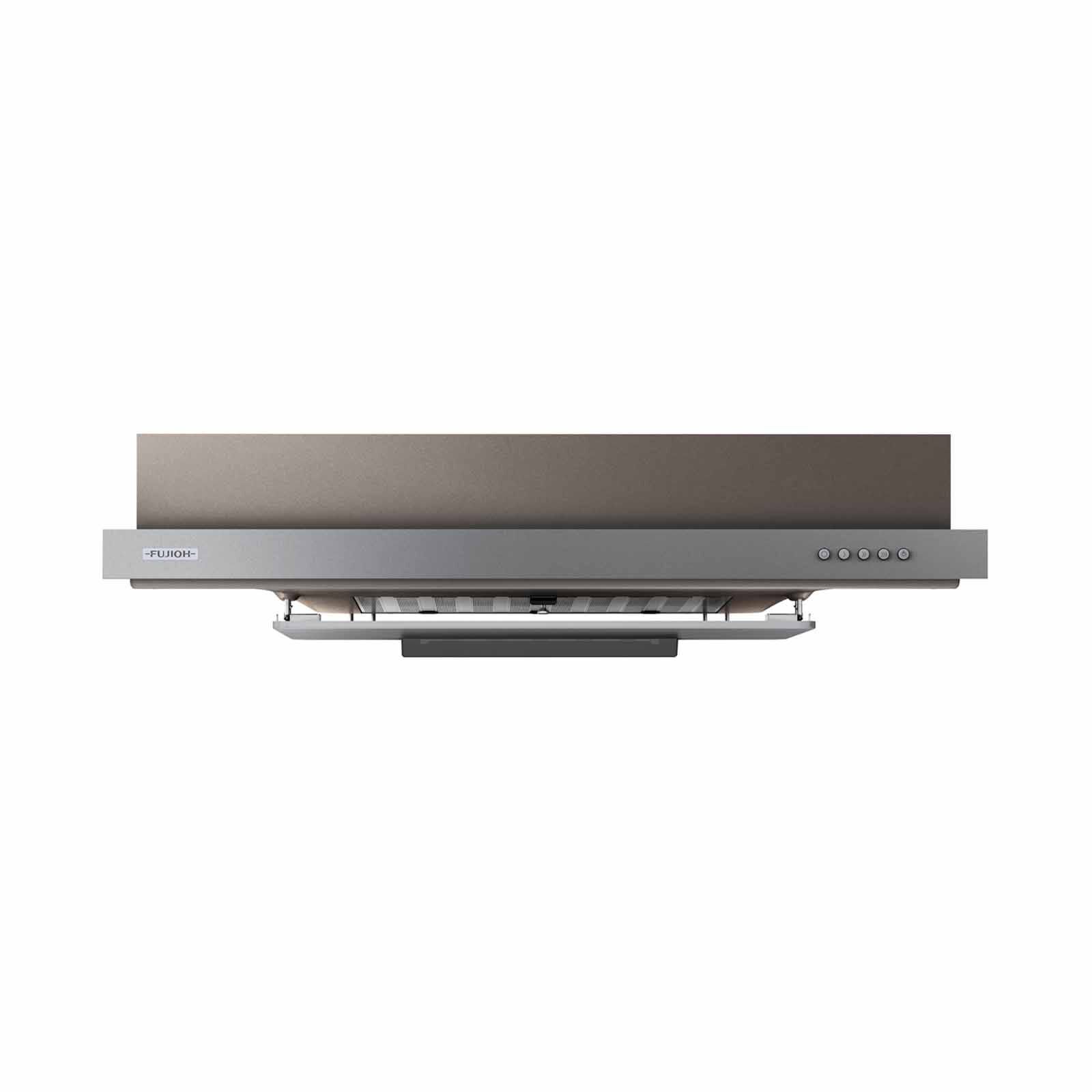FUJIOH 90cm Made In Japan Slim Hood - Silver Metallic & Rich Silver (exclude Installation) FR-FS2290VP SMRS