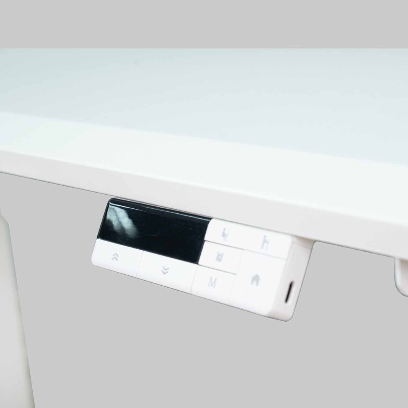 TABLEHOLIC Electric Height Adjustable Table (white) - 150x70cm E-DESK-image 3