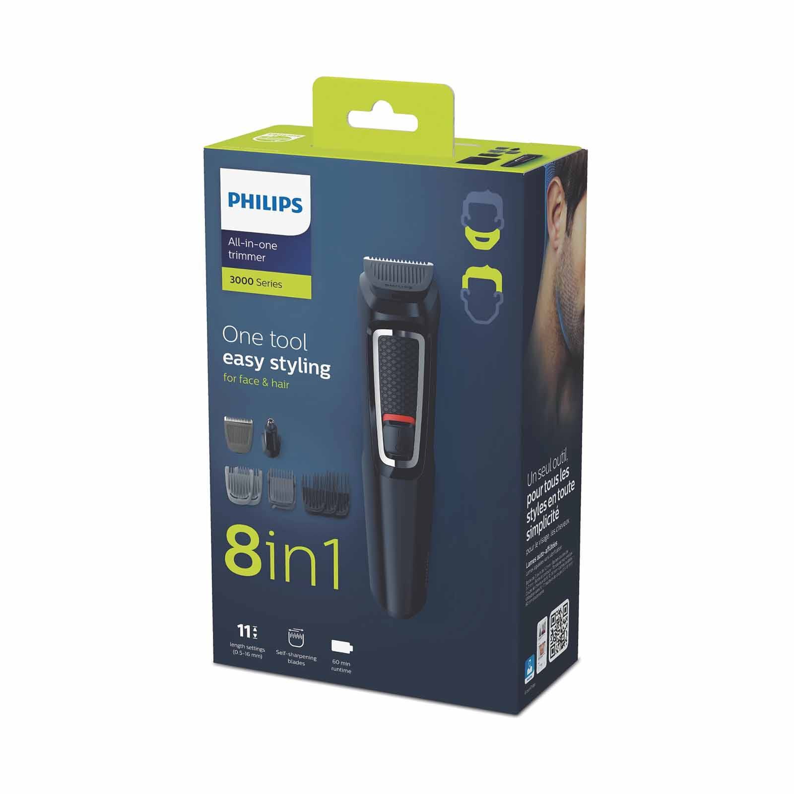 PHILIPS Series 3000 8-in-1 Multigroom All-in-one Trimmer MG3730/15-image 10