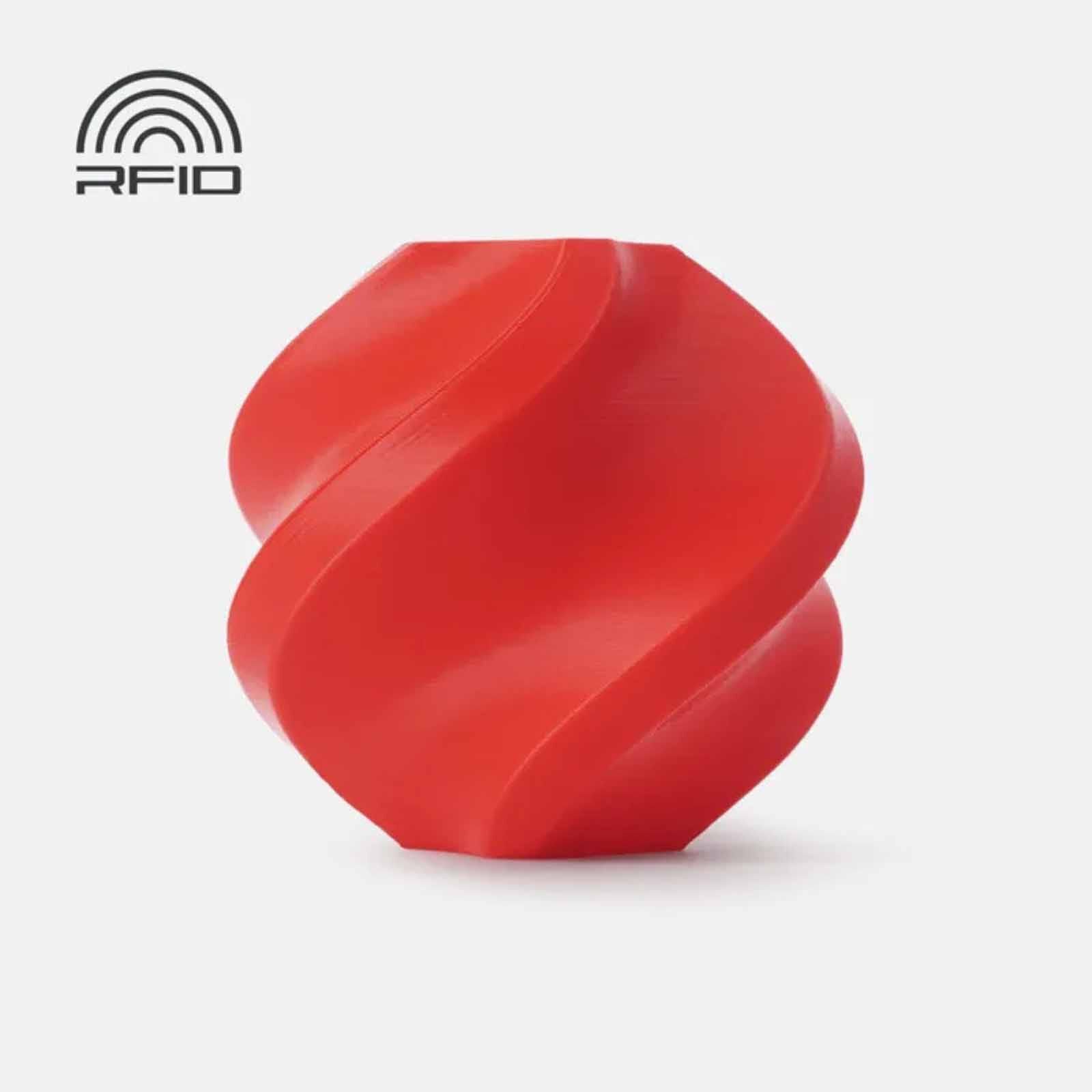 BAMBU LAB Pla Basic - Red - With Reusable Spool BAM-A00-R0-1.75-1000-SPL