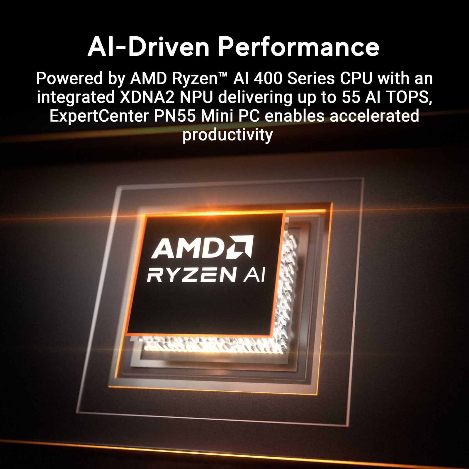ASUS Mini Pc Amd Ryzen Ai R9 Hx 470 32gb 1tb Ssd Win 11 Pro Amd Radeon 890m Graphics Black PN55-S90021NL-image 8