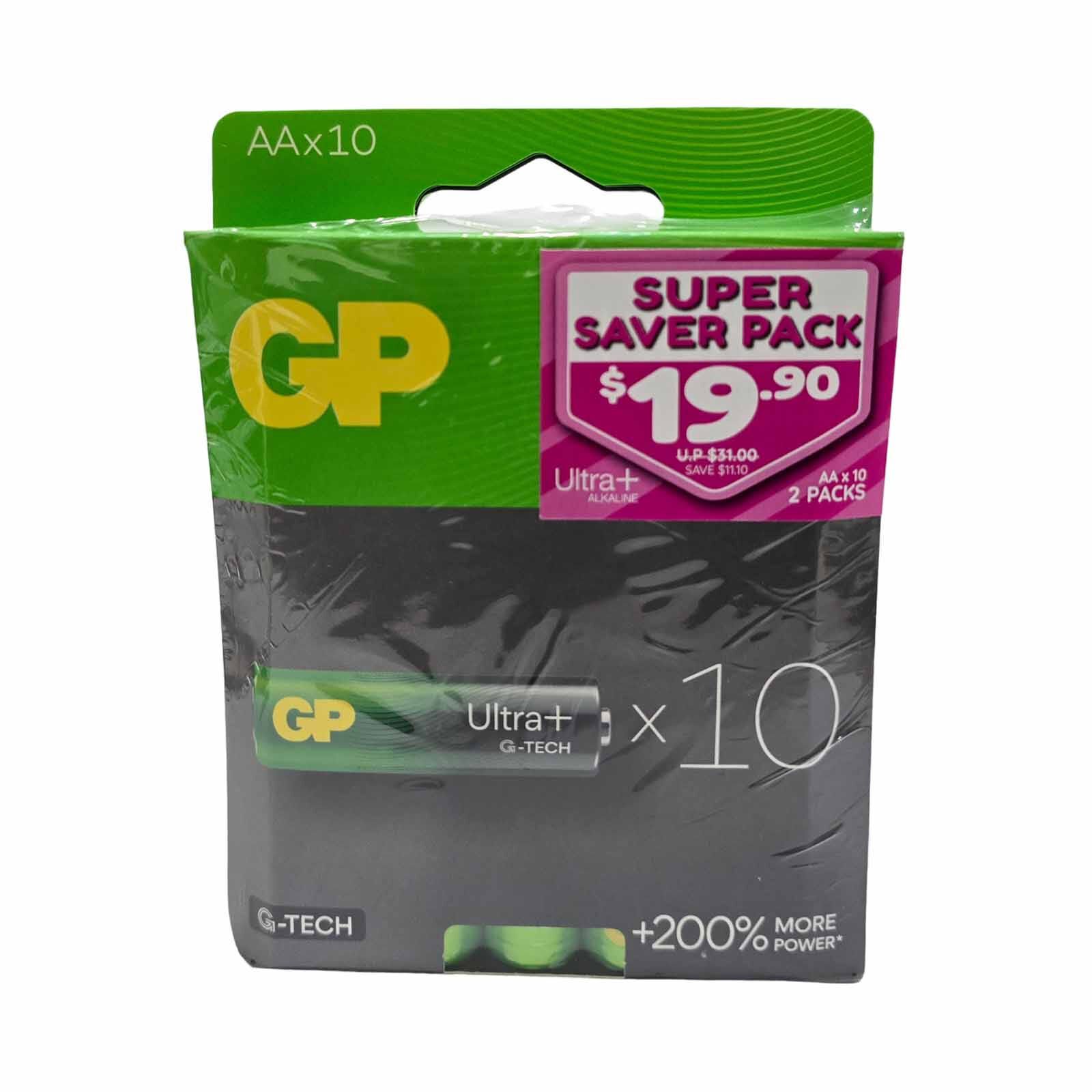 GP Aup 10aa + Aup 10aa SUPER SAVER PACK 20SAA
