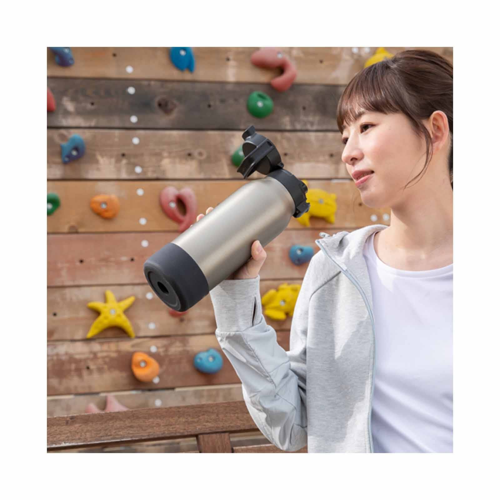 TIGER 1.2lt Push-botton Lid Stainless Steel Bottle (stone Black) MTA-B120 (KK)-image 10