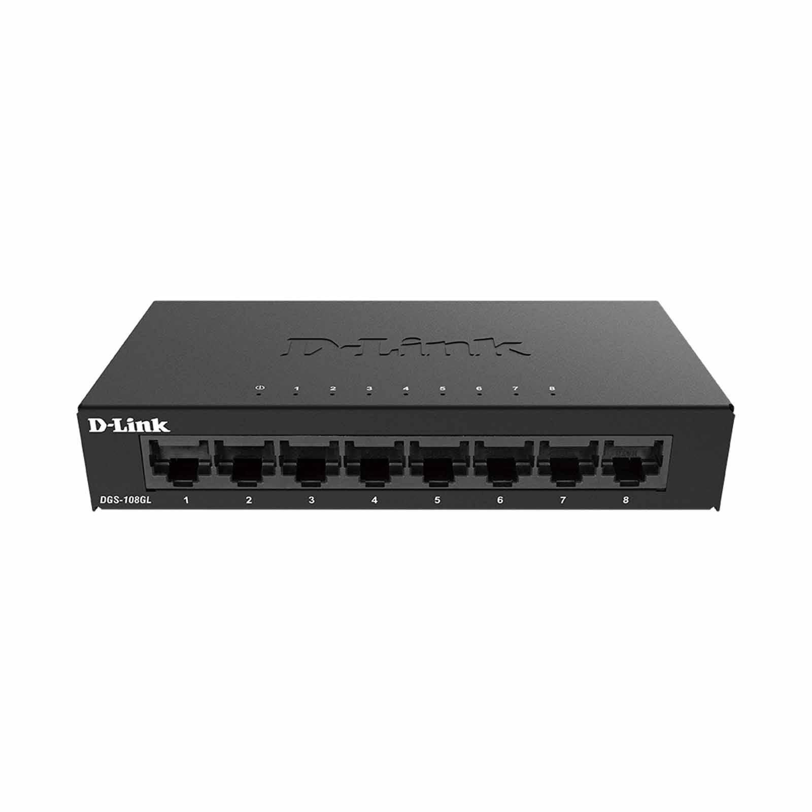 DLINK 8 Port Gigabit Metal Unmanaged Desktop Switch DGS-108GL