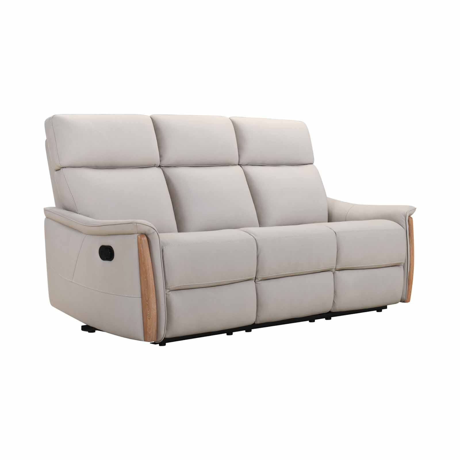 3rr-m Seater (fl) Beige Full Leather Sofa HILDA-image 10