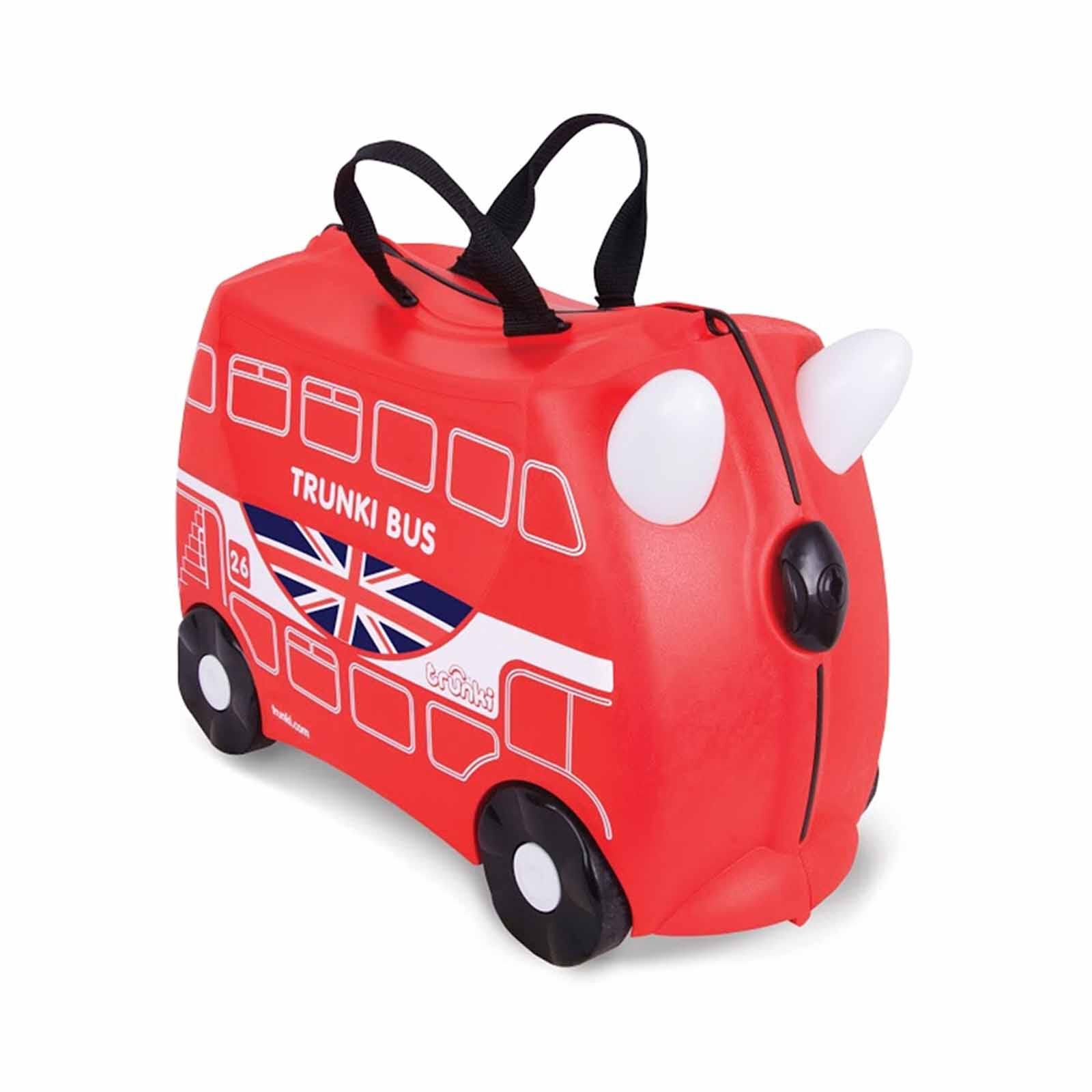 TRUNKI Ride On Luggage - Boris Bus TR0186-GB01-image 1