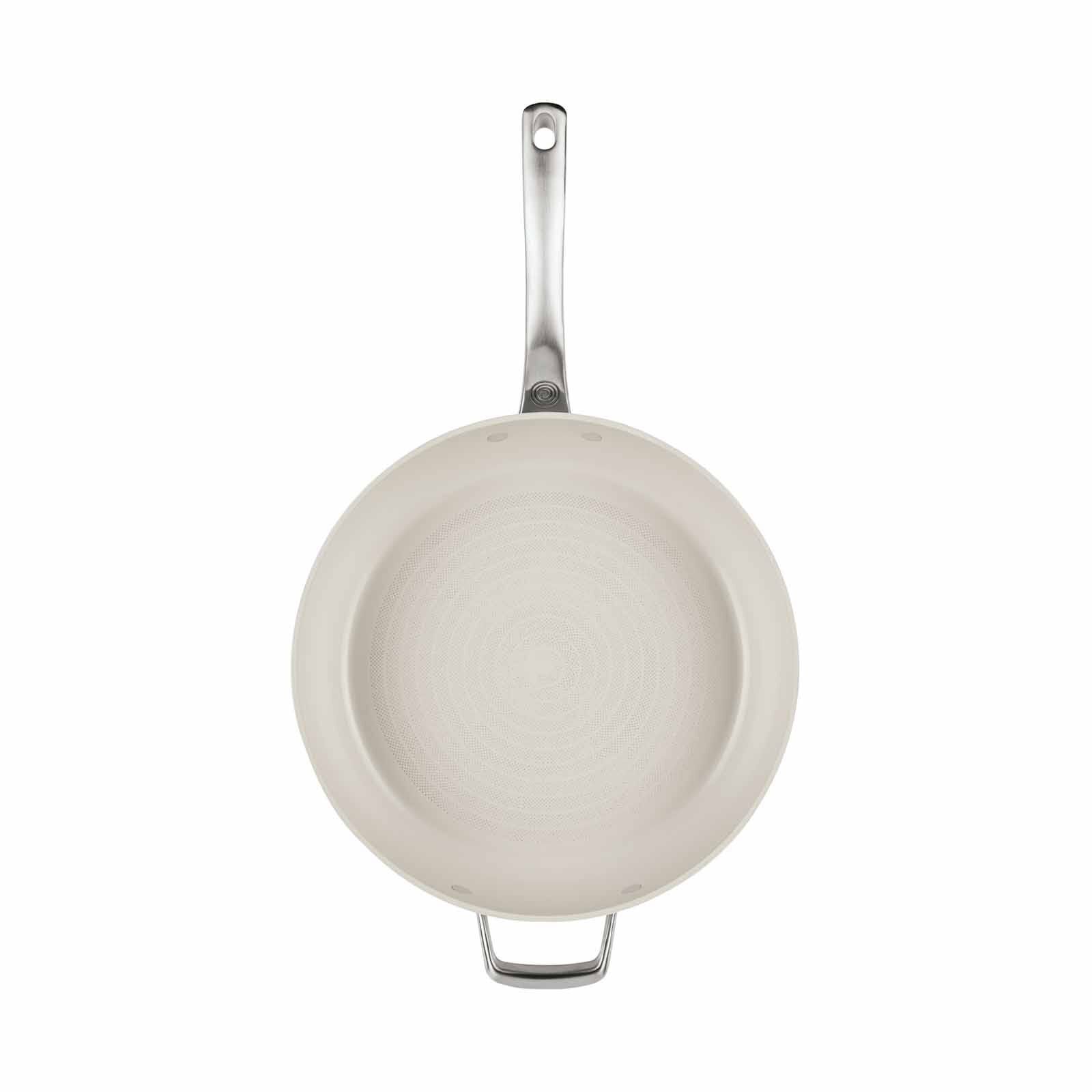 CIRCULON Halo With Laserdefense Ceramic Nonstick 30.4cm Frypan With Helper Handle - Pearl White 16153-image 3