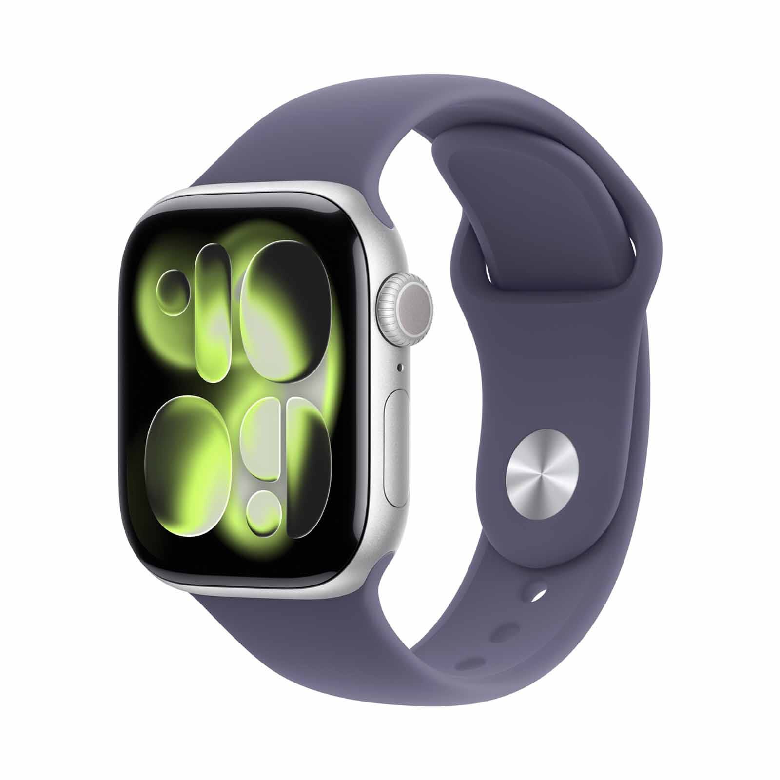 APPLE Watch Series 11 Gps 42mm Silver Aluminium Case With Purple Fog Sport Band - M/l MEU74X/A-image 1