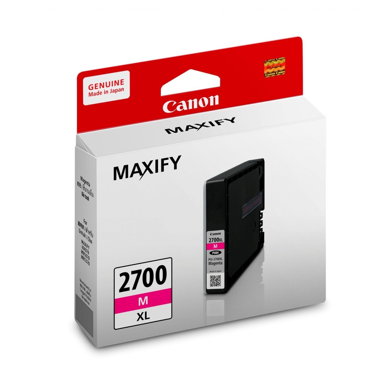 CANON Ink Cartridge Xl Magenta PGI-2700M XL-image null