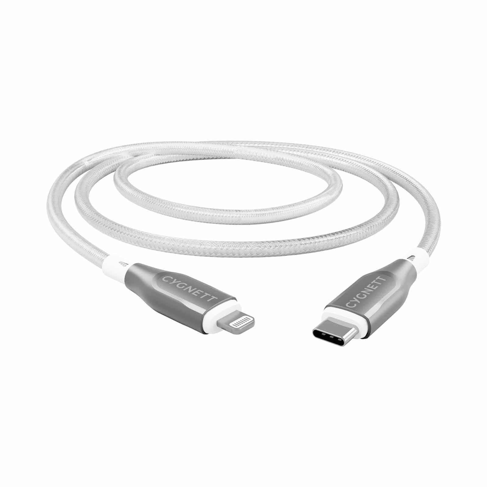 CYGNETT Armoured Lightning To Usb-c Cable - White 2m CY4670PCCCL-image 3