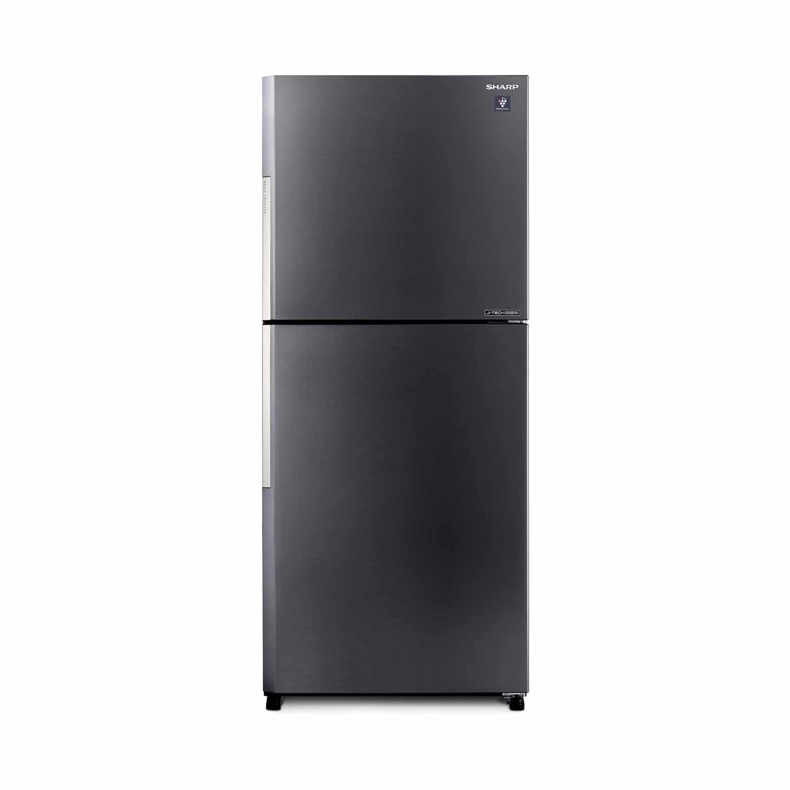 SHARP Top Mount Fridge (469l) - Dark Silver SJ-RF47E-DS-image 1