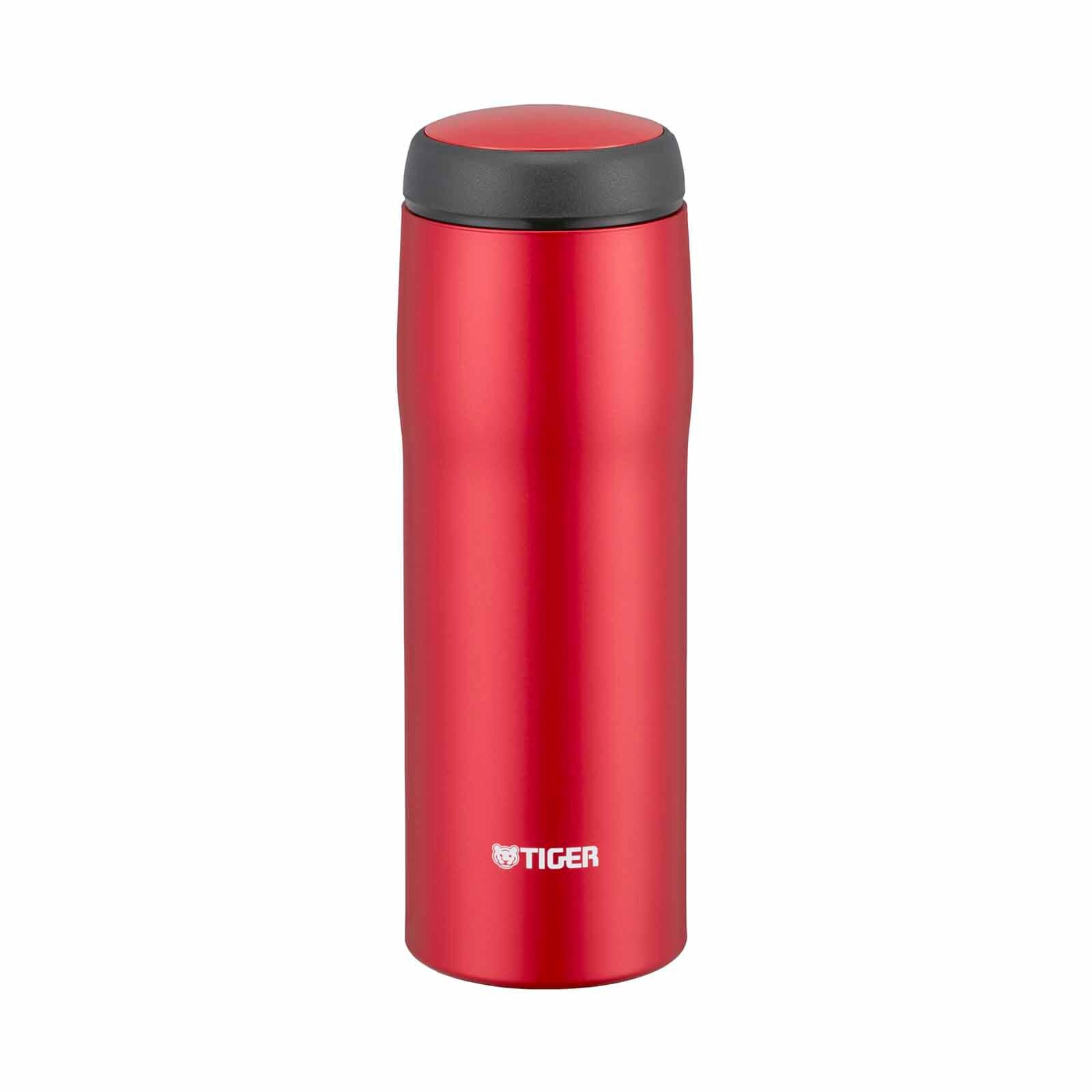TIGER 0.48lt Stainless Steel Screw Lid Bottle (matte Red) MJA-B048 (RM)