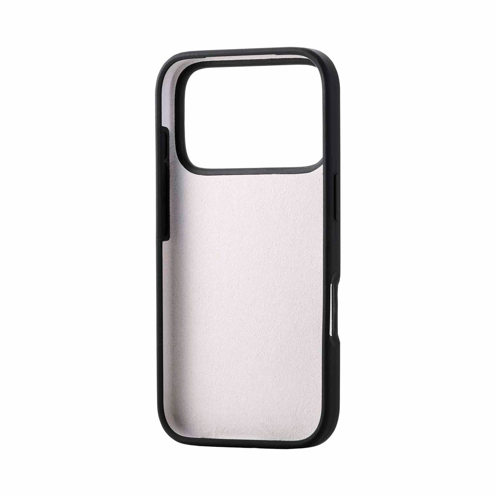 ELECOM Iphone 17 Pro Hybrid Case Silicone Color Type PM-A25CHVSCCBK-image 2