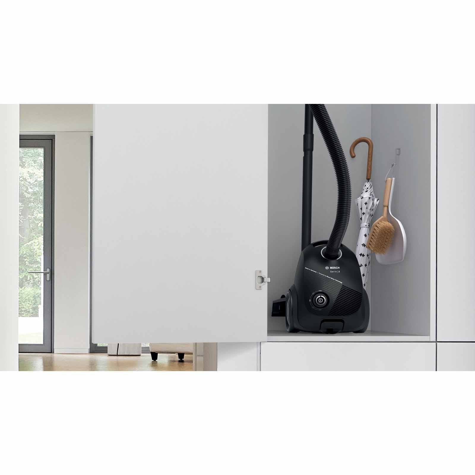 BOSCH Bagged Vacuum Cleaner (600w) - Black BGBS2BA1GB-image 5