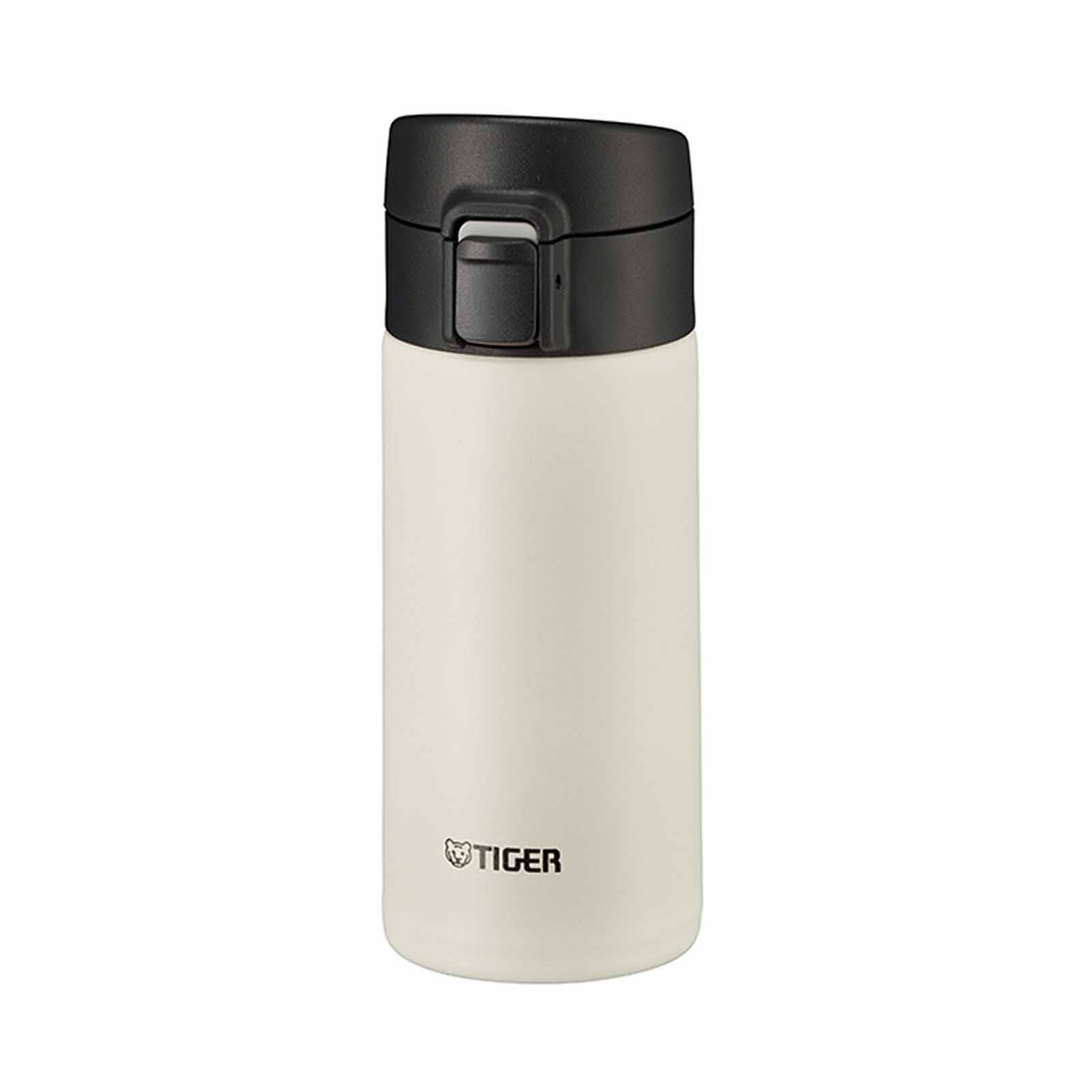 TIGER 0.36lt Push Button Lid Stainless Steel Bottle (eaglet White) MKA-K036 (WK)-image 1