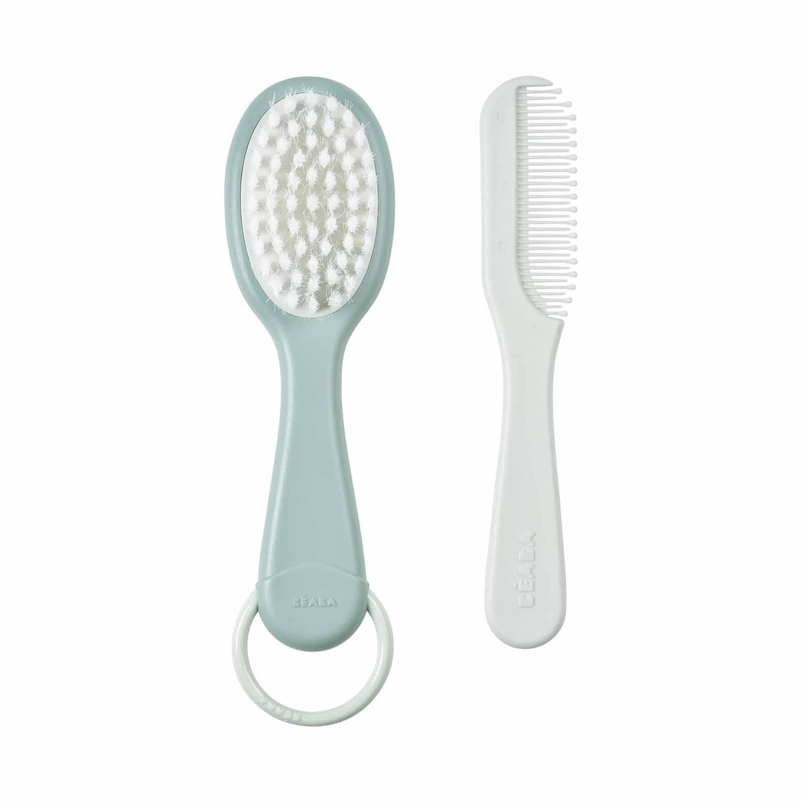 BEABA Brush & Comb - Green Blue (online) BABY
