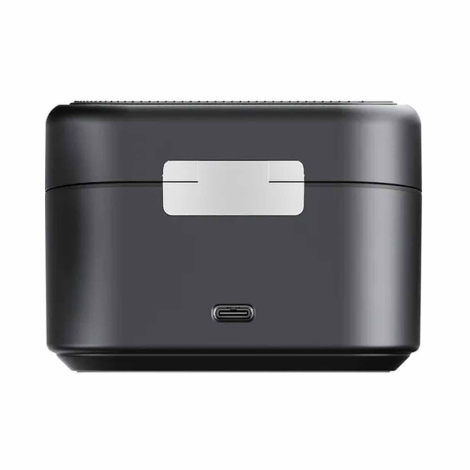 HOLLYLAND Wireless Lavalier Microphone Mobile Version Charging Case (space Gray) LARK M2S CHARGING CASE (COMBO, SHINE CHARCOAL)-image 3