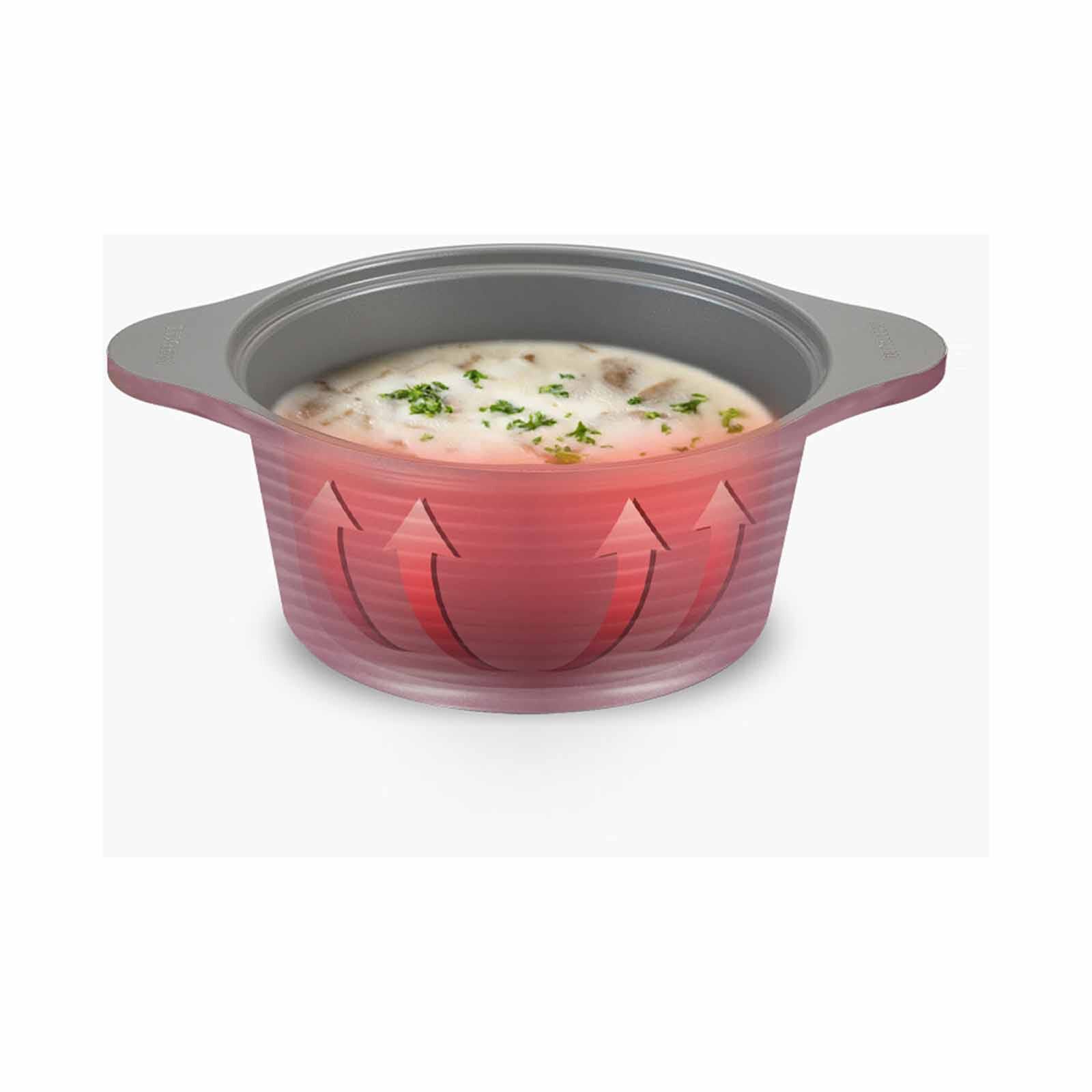 HAPPYCALL Onde Ih 18cm Saucepan - Ivory 4003-1230-image 2