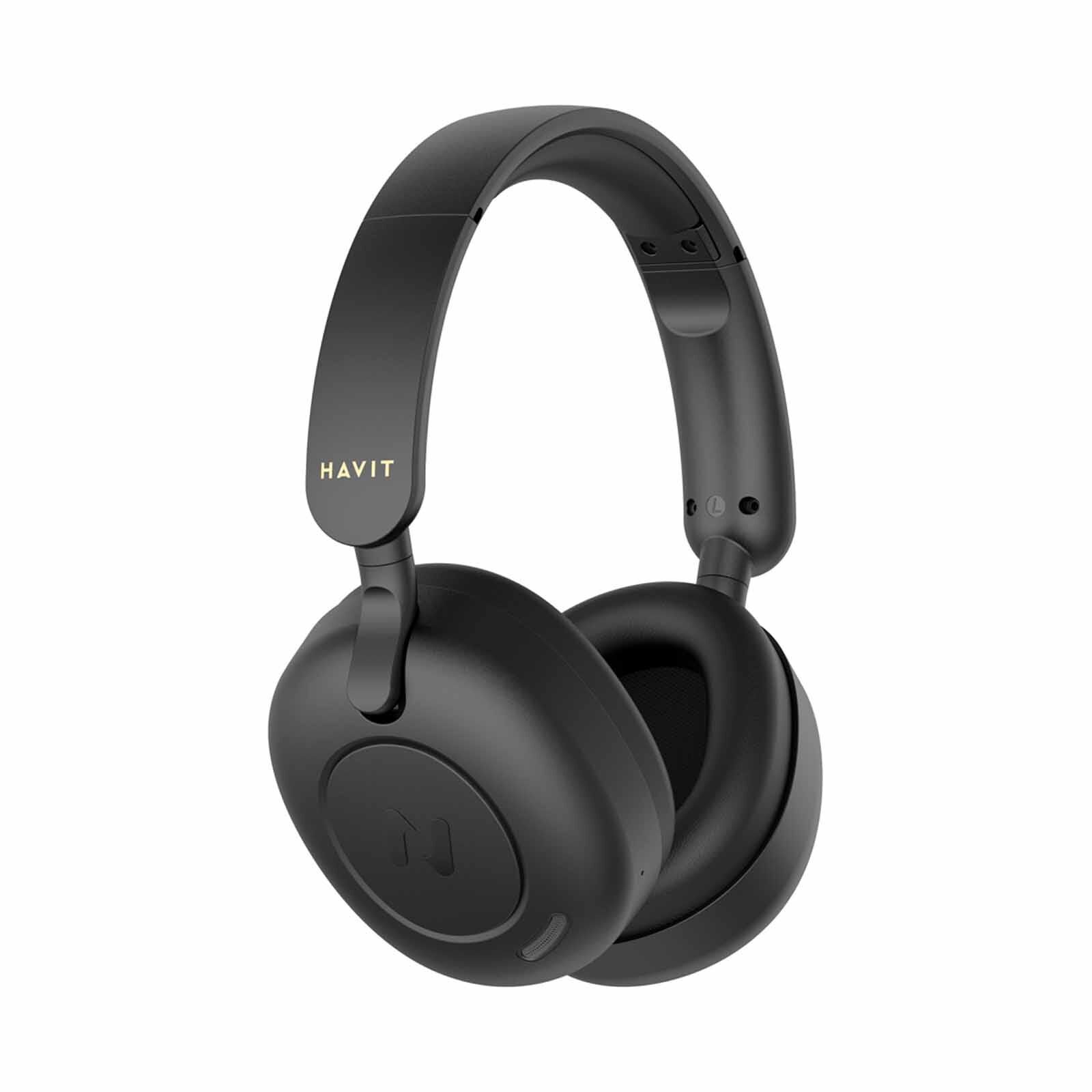 HAVIT Hybrid Anc Wireless Headphone Hd Audio HVBT-H655BT-BK-image 2