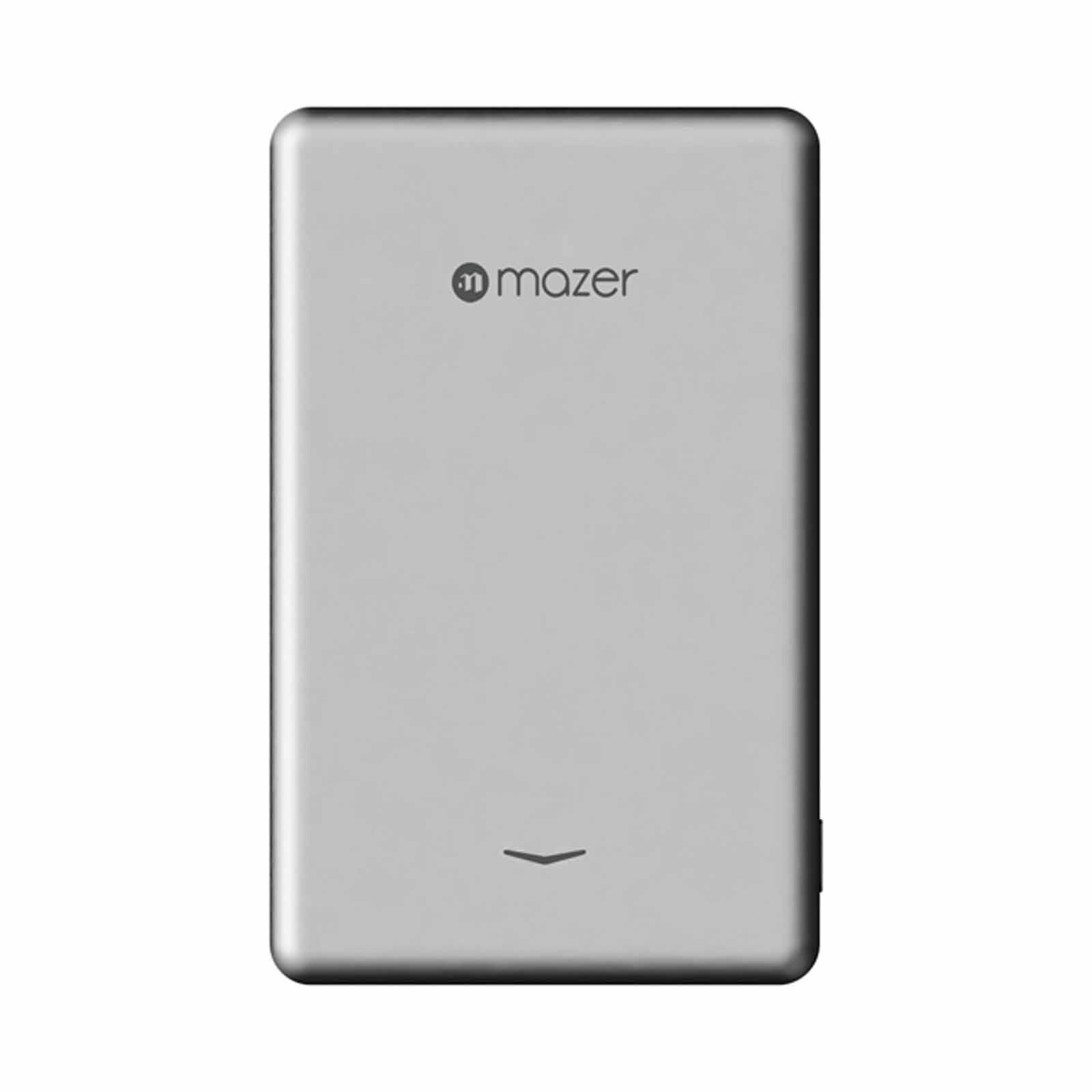 MAZER Qi2 Compatible 15w 5000mah, Usb-c Pd20w, Ultra Slim Power Bank-grey M-MAGAIR19-GY
