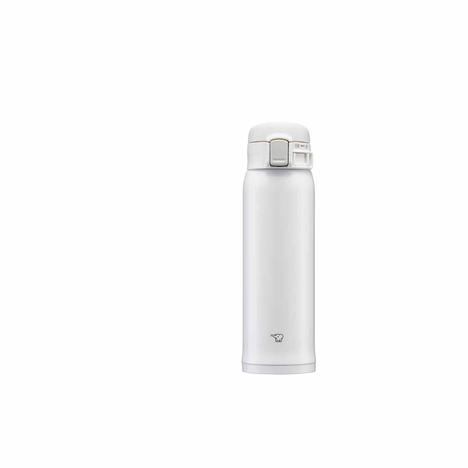 ZOJIRUSHI 0.48l One Touch Flip-open Bottle - White SM-SR48E-WA