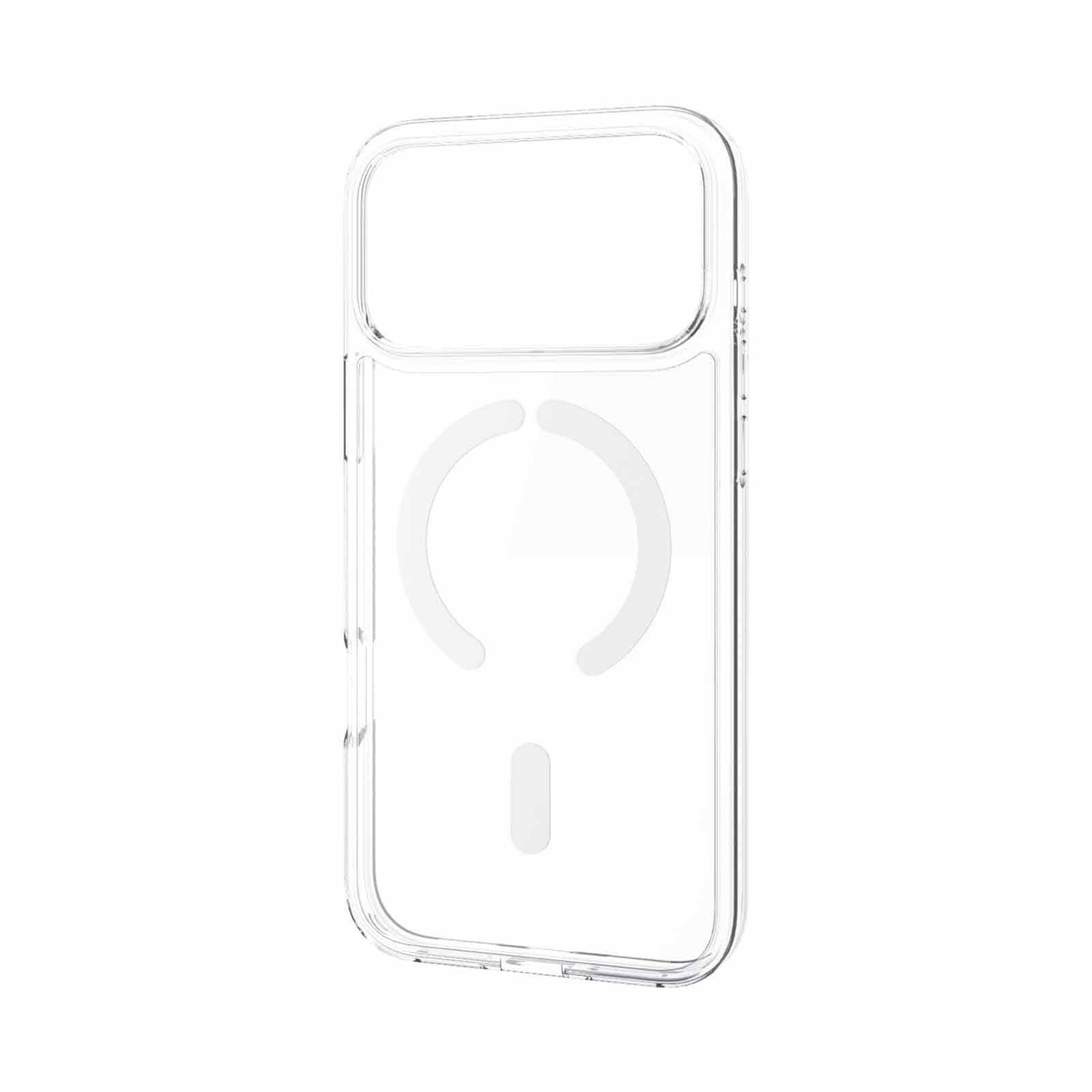 ELECOM Iphone 17 Pro Max Hybrid Case Magkeep PM-A25DMAG02WH-image 1