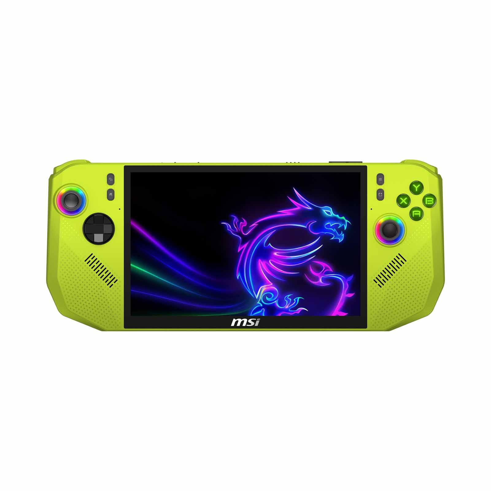 MSI 8in 16:10 Fhd+ Ryzen Z2 Extreme 24gb 1tb Ssd Win 11 Amd Radeon Graphics Neon Green CLAW A8 BZ2EM-017SG